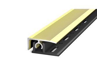 PROFI-TEC Master Abschlussprofil für Belagstärken von 8 - 14mm 28x15x1000mm, sahara PROFI-TEC Master Abschlussprofil für Belagstärken von 8 - 14mm 28x15x1000mm, sahara