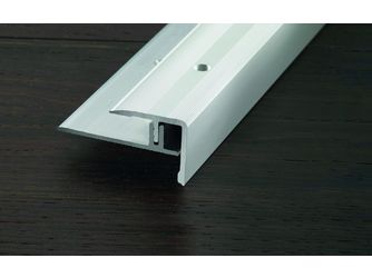 PROSTEP Treppenkante schraubbar 7-12mm Aluminium eloxiert