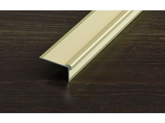PROSTEP Treppenkantenprofil 6mm Trittstufe = 8,9mm Aluminium eloxiert