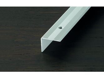 PROSTEP Winkelprofil 25x10mm gebohrt Aluminium eloxiert