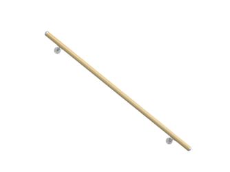 PS 053 - Handlauf-Set Fichte unbehandelt