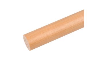 PS 3/40 - Handlauf Buche lackiert, Länge 200 cm, Handlauf rund Ø 40 mm
