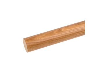 PS 3/40 - Handlauf Eiche lackiert, Länge 200 cm, Handlauf rund Ø 40 mm