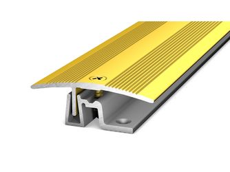 PS 400 Übergangsprofil für Belagstärken von 7 - 17,5mm 43x15x2700mm, gold PS 400 Übergangsprofil für Belagstärken von 7 - 17,5mm 43x15x2700mm, gold
