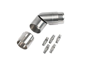 PS 503 Eckverbindungs-Set Edelstahl V2A