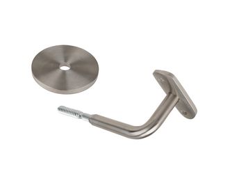 PS 911 Handlaufkonsole Edelstahl V2A mit Stockschraube