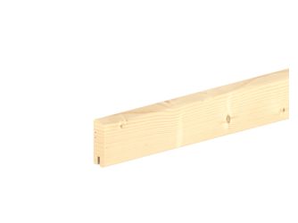 PURE Fassadensystem Fichte sf hobelf. gehobelt unbehandelt 21x68mm, 4,8m