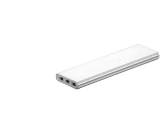 PVC-Distanzleiste, hellgrau 10x36x6000mm für 32mm Platten VE=010 PVC-Distanzleiste, hellgrau 10x36x6000mm für 32mm Platten VE=010