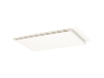 Pacific Paneel 10x165mm Verkehrsweiß 600cm