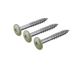 Panel Schrauben für Holzrahmen, ØxL 4,8x38mm Salbeigrün (250 Stück/Paket) Panel Schrauben für Holzrahmen, ØxL 4,8x38mm Salbeigrün (250 Stück/Paket)