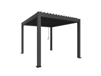 Pergola Gr. 3 x 3,5 dunkelgrau- metallic 3120x3675x2550mm