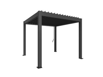 Pergola Gr. 3 x 3 dunkelgrau- metallic 3120x3120x2550mm