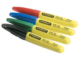 Permanentmarker Stanley farbig 72 St 9x1,5x1cm