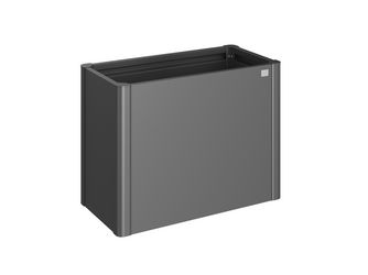 Pflanzbeet Belvedere MAXI Gr. 100 dunkelgrau- metallic 1020x530x770mm