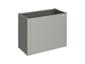 Pflanzbeet Belvedere MAXI Gr. 100 quarzgrau- metallic 1020x530x770mm