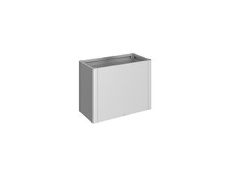 Pflanzbeet Belvedere MAXI Gr. 100 silber- metallic 1020x530x770mm