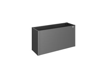 Pflanzbeet Belvedere MAXI Gr. 150 dunkelgrau- metallic 1520x530x770mm