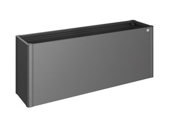 Pflanzbeet Belvedere MAXI Gr. 200 dunkelgrau- metallic 2010x530x770mm