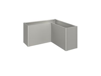 Pflanzbeet Belvedere MAXI Gr. L150 quarzgrau- metallic 1520x1520x770mm