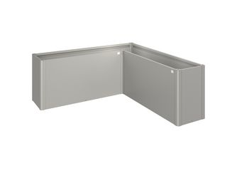 Pflanzbeet Belvedere MAXI Gr. L200 quarzgrau- metallic 2010x2010x770mm