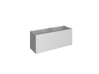 Pflanzbeet Belvedere MIDI Gr. 150 silber- metallic 1520x530x610mm