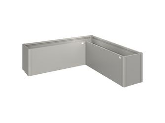 Pflanzbeet Belvedere MIDI Gr. L200 quarzgrau- metallic 2010x2010x610mm