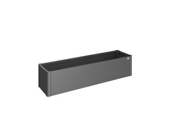 Pflanzbeet Belvedere MINI Gr. 200 dunkelgrau- metallic 2010x530x450mm