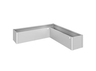 Pflanzbeet Belvedere MINI Gr. L200 silber- metallic 2010x2010x450mm
