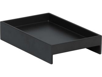 Pflanzgefäß 50x50x40cm Aluminium anthrazit