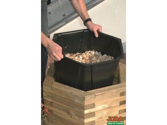 Pflanzkasten Kunststoffeinsatz Rechteck 35 x 65 cm -Mittel- Pflanzkasten Kunststoffeinsatz Rechteck 35 x 65 cm -Mittel-