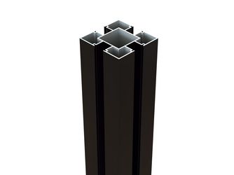 Aluminiumpfosten Typ B Anthrazit