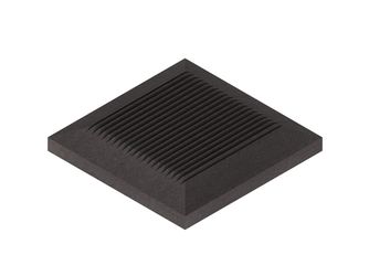 Pfostenkappe Multi-Fence Anthrazit 2x119x119 Bambus-Polymer-Composite (BPC)