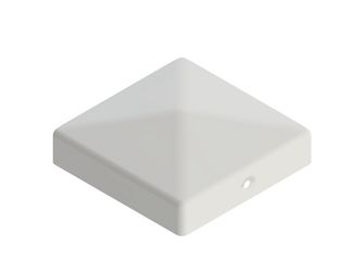 Pfostenkappe Pyramide Edelstahl für 9x9 Pfosten