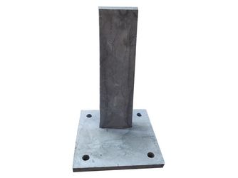Pfostenträger 150x150x230mm Stahl Feuerverzinkt