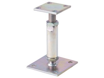 Pfostenträger, disp. z.Aufschr.Platte: oben 70x70, unten 100x100, Höhe 150-190mm
