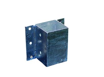 Pfostenträger zum seitlichen Andübeln 91x91mm