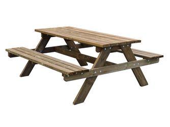 Picknicktisch Bausatz 180x180x78cm KD+