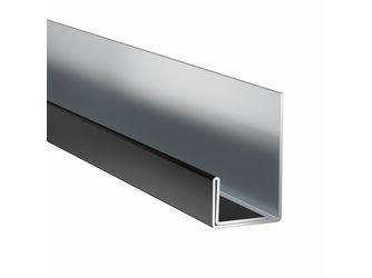 Plank Abschluss- und Inneneckprofil Schwarz, 3000mm