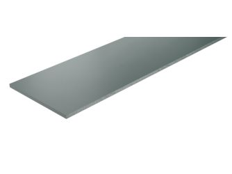Plank Fassadenbekleidung Glatt 3600x180x8mm Stahlgrau, 84 Stück/Palette