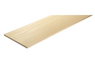 Plank Fassadenbekleidung Holzstruktur 3600x180x8mm Cremeweiß, 84 Stück/Palette
