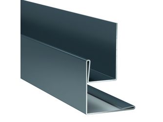 Plank Fensterlaibungs- und Außeneckprofil Anthrazitgrau, 3000mm