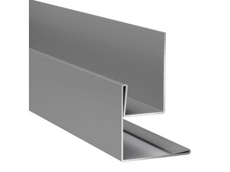 Plank Fensterlaibungs- und Außeneckprofil Schiefergrau, 3000mm