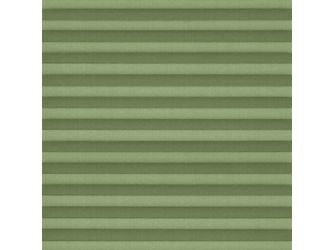 Plissee manuell FHL C02 1280SWL Moosgrün, weiße Schiene, Premium