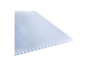 Polyclear-Polycarbonat S3P 980x3500mm weiß-OPAL 16mm Polyclear-Polycarbonat S3P 980x3500mm weiß-OPAL 16mm