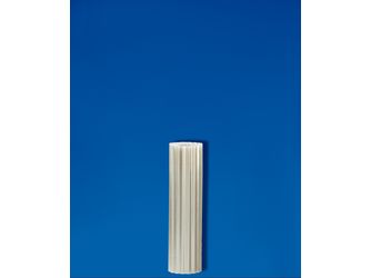 Polyester Lichtbahnen natur transparent gewellt, 76/18 natur