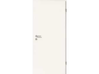 Zimmertür CPL uni weiß Röhrenspan ohne Bodendichtung