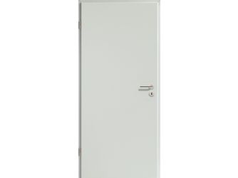 Zimmertür CPL hellgrau Röhrenspan ohne Bodendichtung