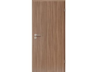 Wohnungseingangstür CPL nussbaum noce Vollspan Zusatzrahmen unten 50mm KK3 SSK2 mit Bodendichtung Wohnungseingangstür CPL nussbaum noce Vollspan Zusatzrahmen unten 50mm KK3 SSK2 mit Bodendichtung