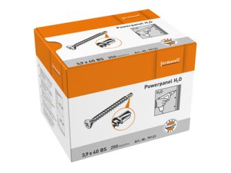 Powerpanel H2O Schraube 3,9x40mm mit Bohrspitze (250 Stück/Karton)