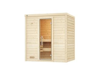 Premium-Massivholzsauna 45mm BERGEN 1 GT